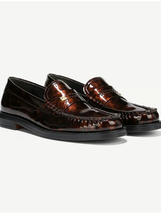 Franco Sarto Shoes - NEW Franco Sarto $130 Yulisa Loafer Color:  Tortoise Patent Leather SZ-10M